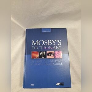 Mosby's Dictionary of Medicine, Nursing and Health Professions 8th Edition